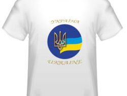 Футболка “Україна” з гербом і прапором
